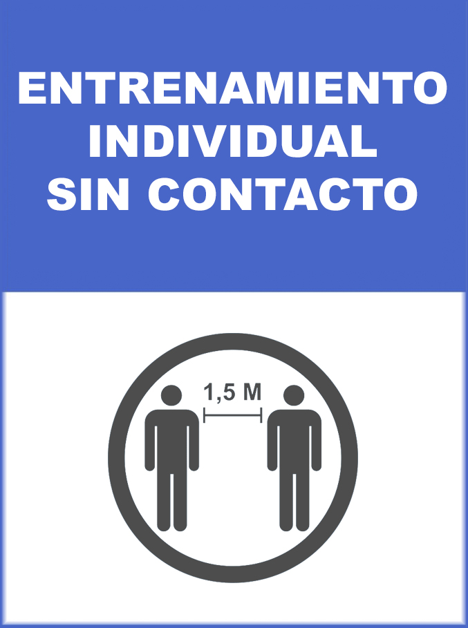 MEDIDA DE PREVENCION ENTRENAMIENTO INDIVIDUAL SIN CONTACTO