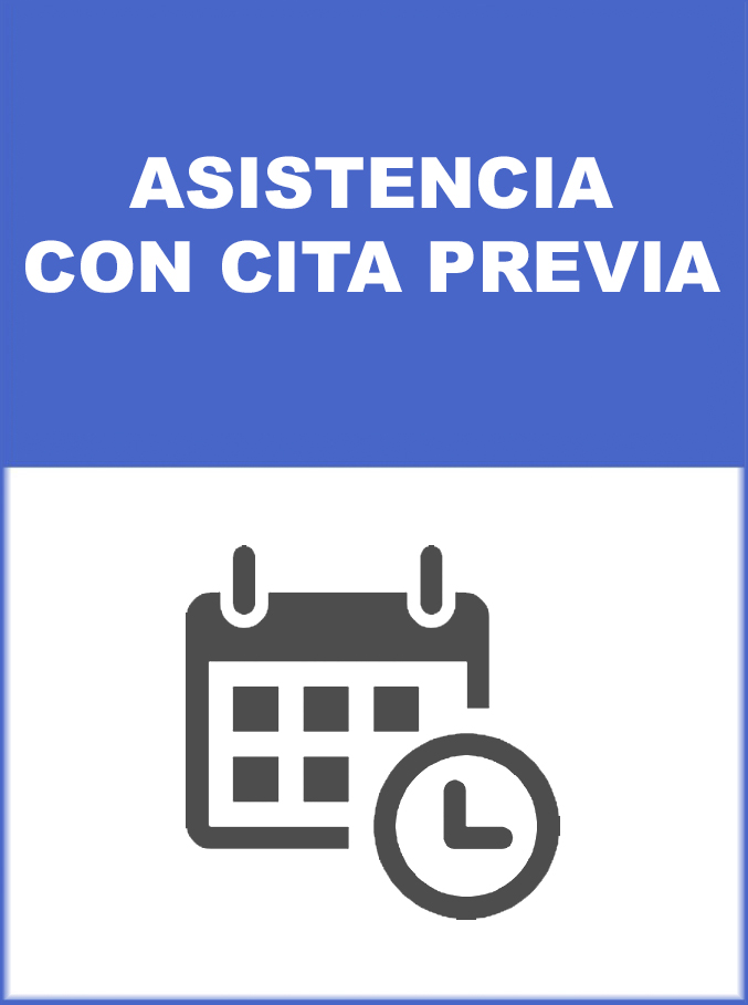 MEDIDA DE PREVENCION ASISTENCIA CON CITA PREVIA